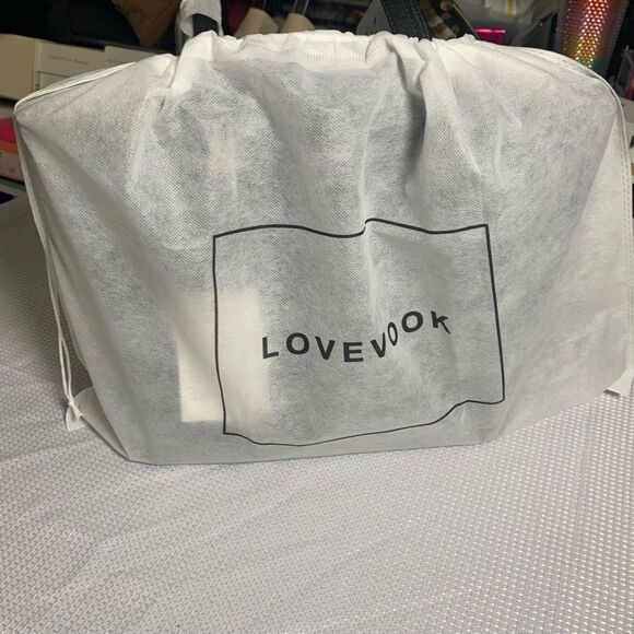 LOVEVOOK Shoulder Tote Black Bag with envelope clutch - Picture 12 of 12